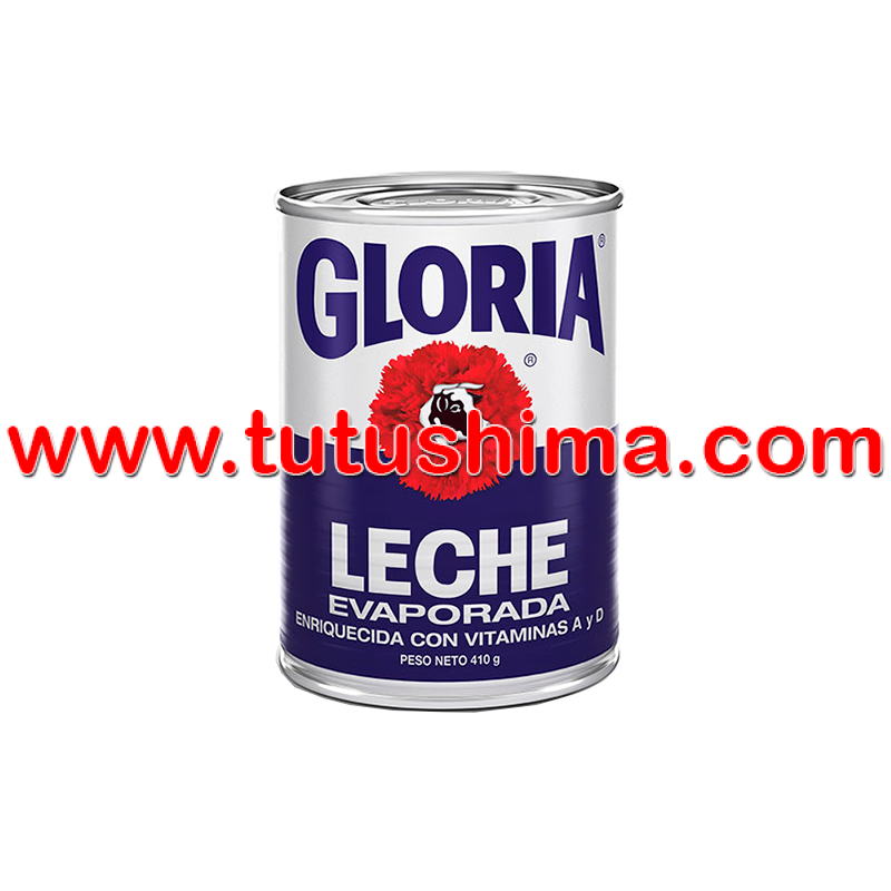 Leche Evaporada Gloria Azul 410 ml – Corporacion Tutushima